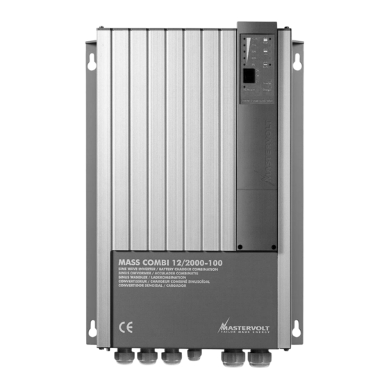 Mastervolt MASS COMBI 12/2000-100 Manual Del Usuario