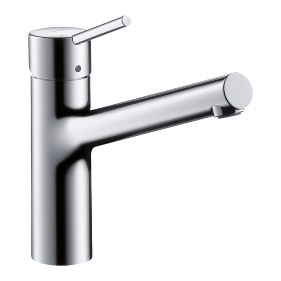 Hansgrohe Talis M52 170 1jet Manuales