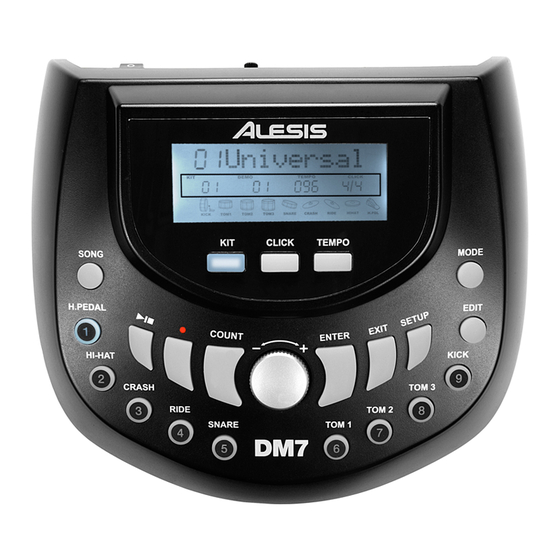 Alesis DM7 Manual De Instrucciones