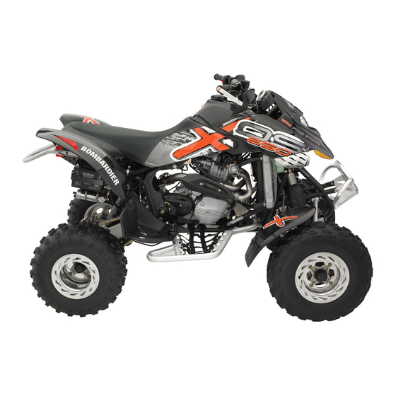 BRP can-am DS 650 X 2007 Manuales