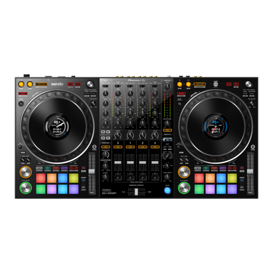 PIONEER DJ Serato DDJ-1000SRT Manual De Instrucciones