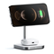 Heyday MagSafe + Wireless charger Stand Manual (Manual del soporte de carga inalámbrico + MagSafe de Heyday)