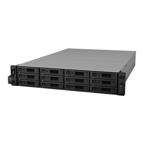 Synology RackStation RS2416+ Guía De Instalación Rápida