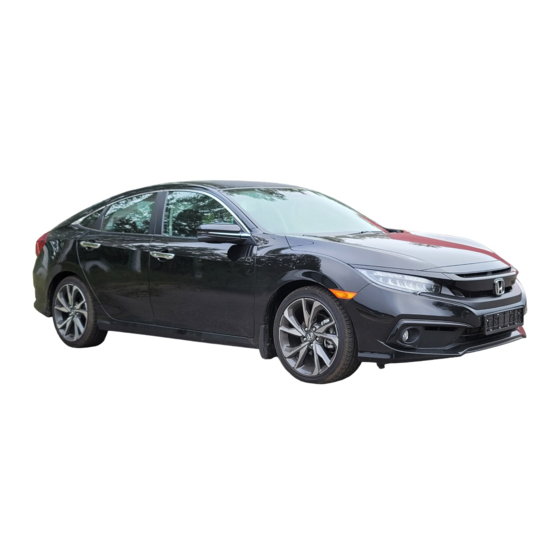 Honda Civic 4D 2020 Manuales