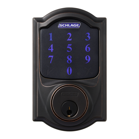 Schlage CONNECT Guía Del Usario