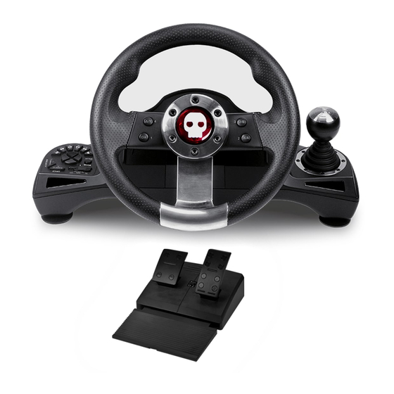 numskull PRO RACING WHEEL & PEDALS Manuales