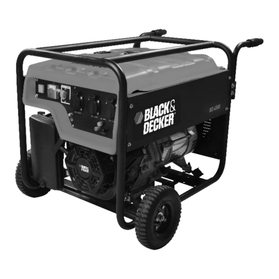 Black and Decker BD 4500 Manuales