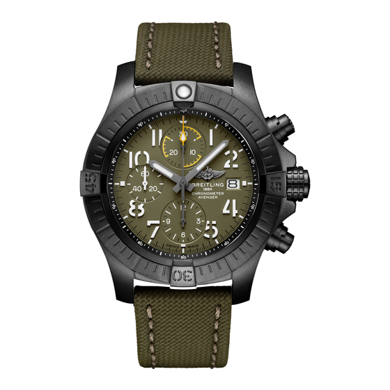Breitling AVENGER Manual Del Usuario