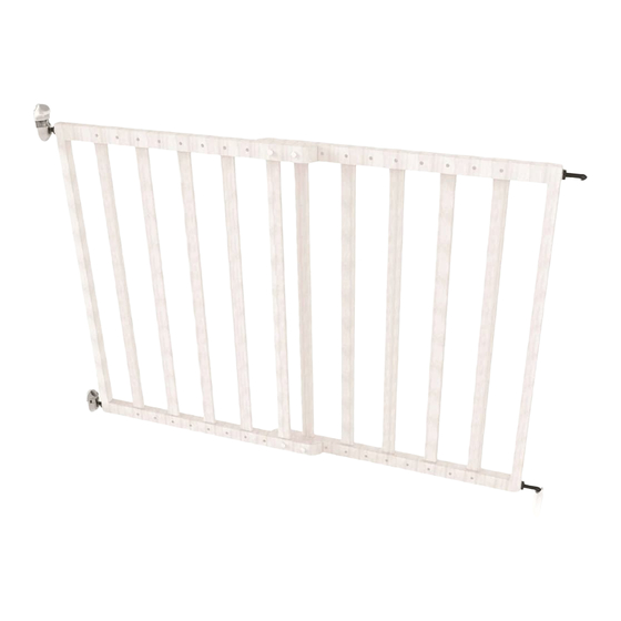 NOMA Wall Fix Wooden Safety Gate Manuales