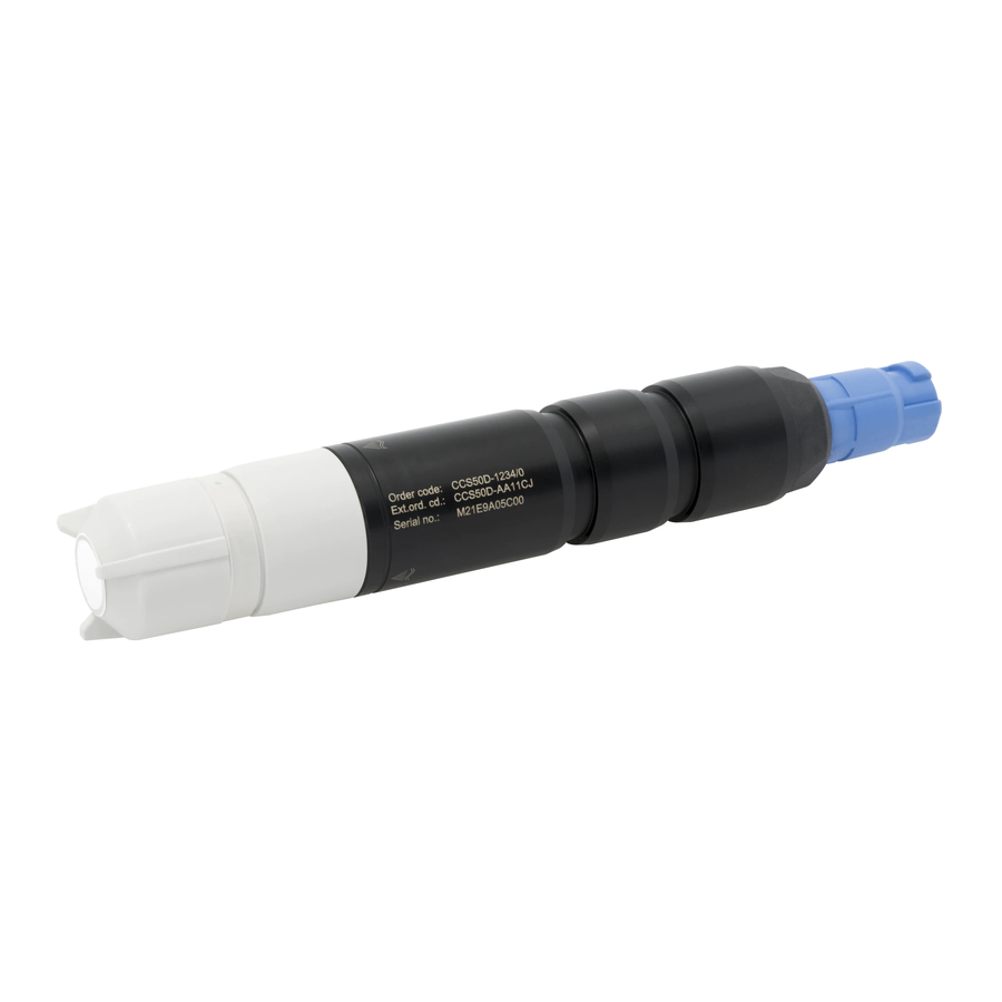 Endress+Hauser CCS50D Manual De Instrucciones