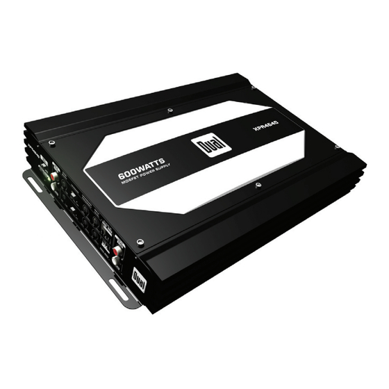 Dual XPA SERIE Manual Del Usuario