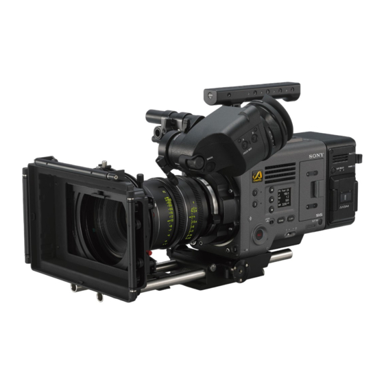Sony VENICE MPC-3610 Instrucciones De Funcionamiento