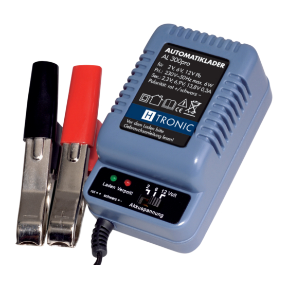 H-Tronic AL 300pro Manual Del Usario