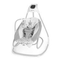 ingenuity SimpleComfort Compact Soothing Swing & Rocker - Raylan Manual De Instrucciones
