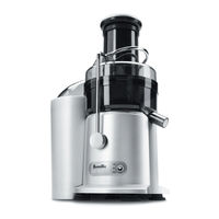 Breville Juice Fountain Plus Manual De Instrucciones