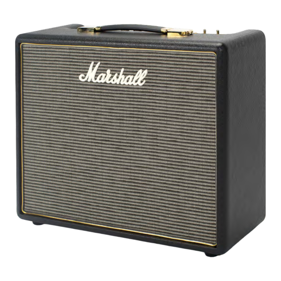 Marshall ORIGIN 5 COMBO Manual Del Usuario
