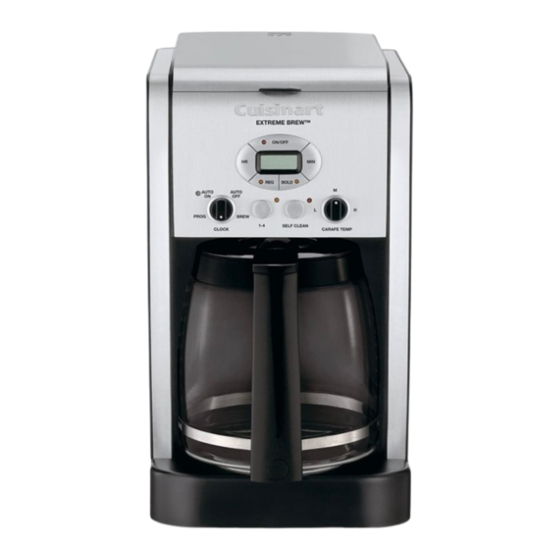 Cuisinart DCC2650E Instructions