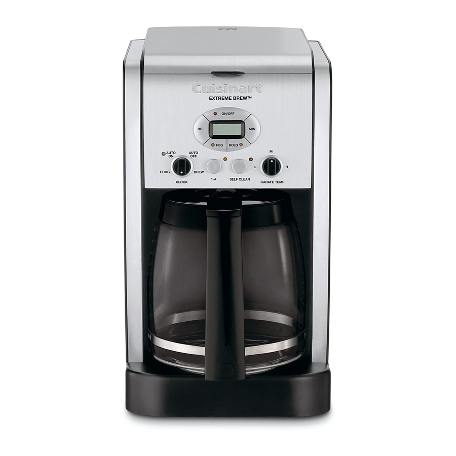 Cuisinart DCC2650E Manual De Instrucciones