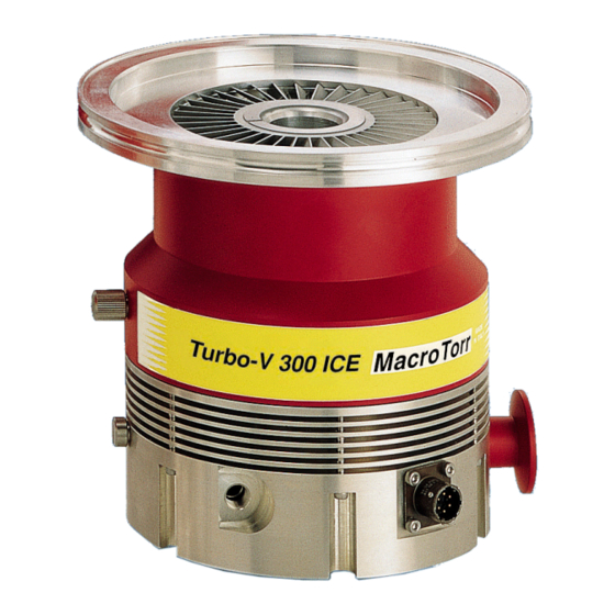 Varian Turbo-V300 ICE Manual De Instrucciones