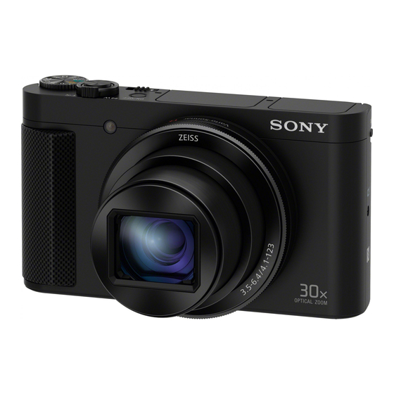 Sony DSC-HX90V Utilización
