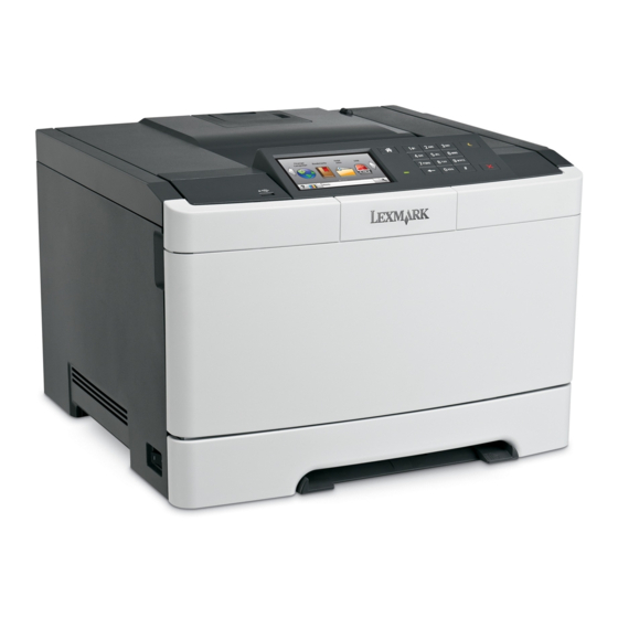 Lexmark CS510de Guia Del Usuario