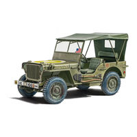 Italeri Willys Jeep MB 80th Anniversary 1941-2021 Manual De Instrucciones