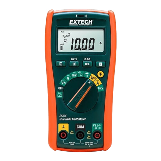 Extech Instruments EX360 Serie Manuales