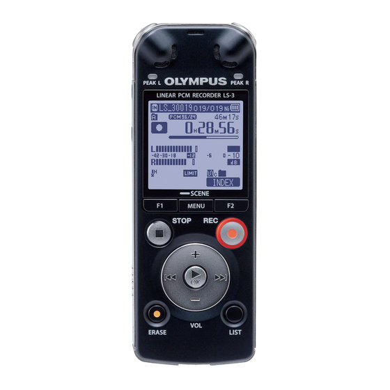 Olympus LS-3 Manual De Instrucciones