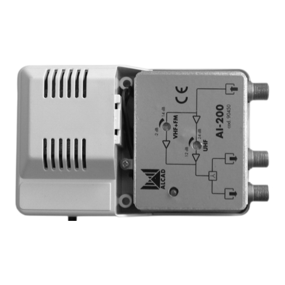 Alcad RANGE 904 Serie Manual De Instrucciones