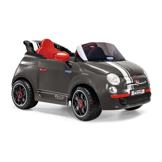 Peg-Perego FIAT 500 Empleo Y Manutencion