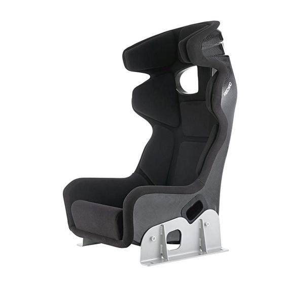 RECARO P1300GT Manuales