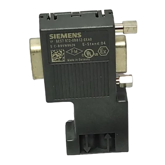 Siemens 6ES7972-0Bx12-0XA0 Manuales