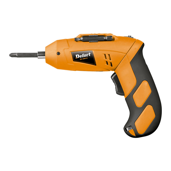 Defort DS-36N-Lt Manuales