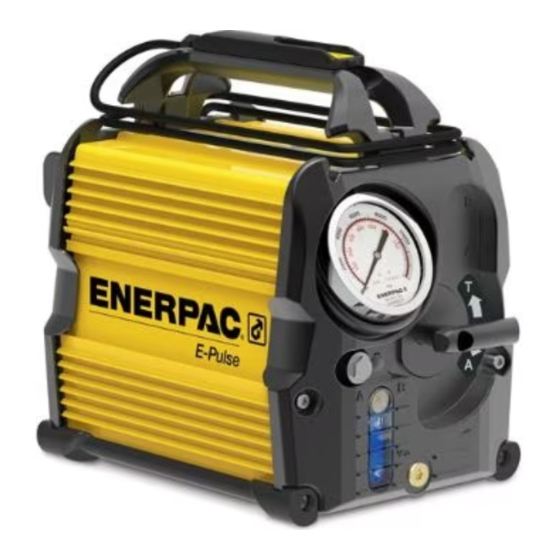 Enerpac E Serie Manual De Instrucciones