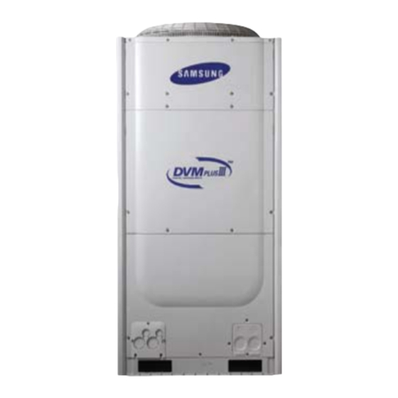 Samsung DVM PLUS III RVXVHT Serie Manuales