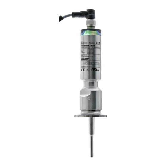 Endress+Hauser iTHERM TrustSens TM371 Manual De Instrucciones Abreviado