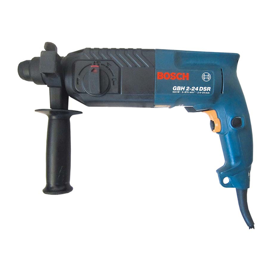 Bosch GBH 2-24 DS Professional Manual Original