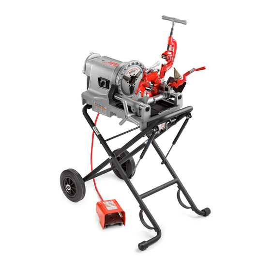 RIDGID 250 Hoja De Instrucciones