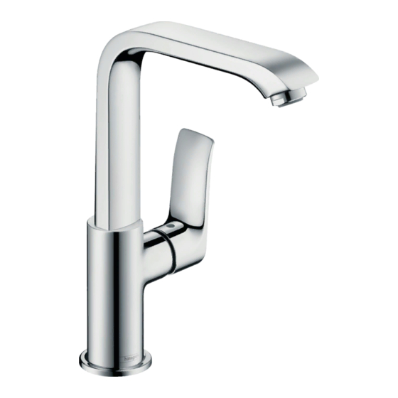 Hansgrohe Metris 230 31081000 Instrucciones De Montaje