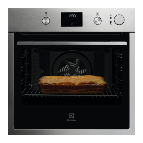 Electrolux KOCGS70TX Manual De Instrucciones