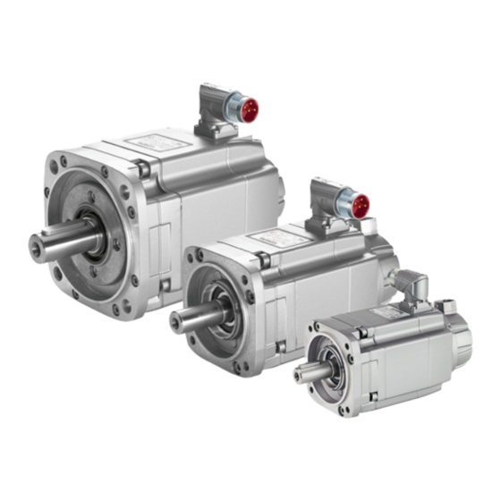Siemens SIMOTICS 1FK7 G2 Instrucciones De Servicio
