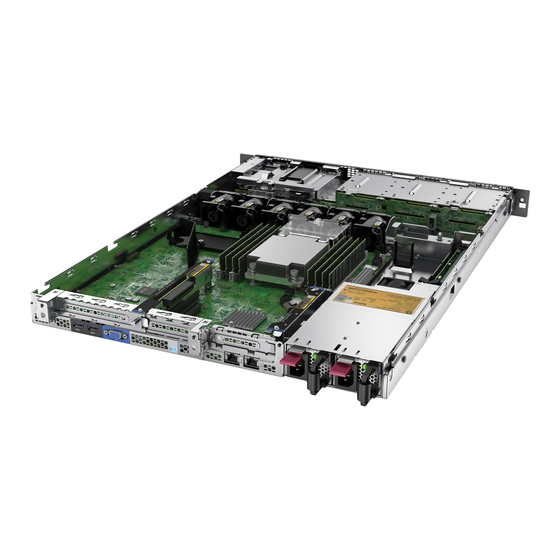 HP ProLiant DL120 Gen9 Manuales