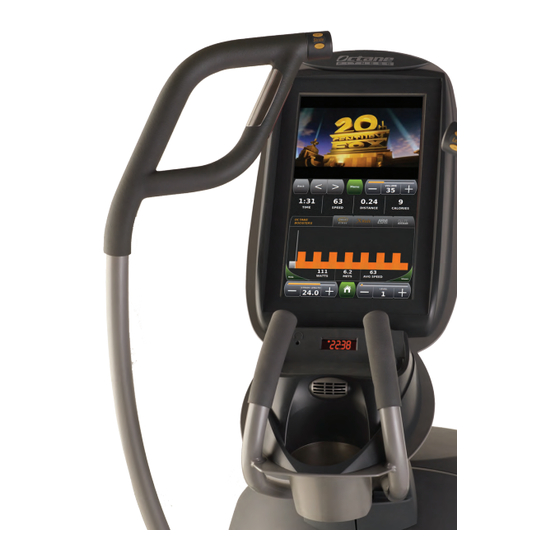 Octane Fitness PRO 4700 TOUCH Manual De Instrucciones