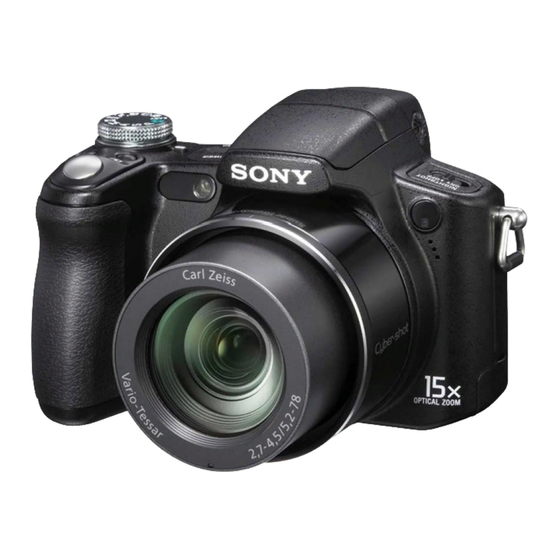 Sony Cyber-shot DSC-H50 Manual De Instrucciones