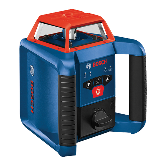 Bosch GRL2000-40H Instrucciones De Funcionamiento