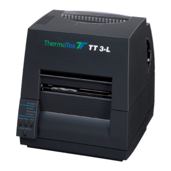 Thermotex TT3-L Instrucciones De Servicio