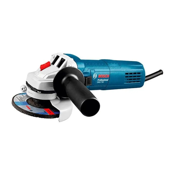 Bosch Professional GWS 750 Manual Original