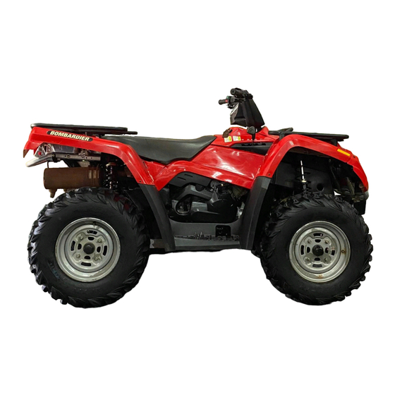 Can-Am Outlander 400 2006 Serie Manual Del Usuario