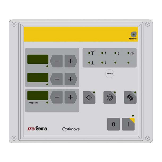 ITW Gema OptiMove CR04 Manual De Instrucciones