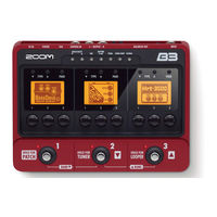 Zoom B3 Manual De Instrucciones